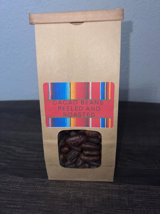 100% Organic Cacao Beans Peeled And Roasted