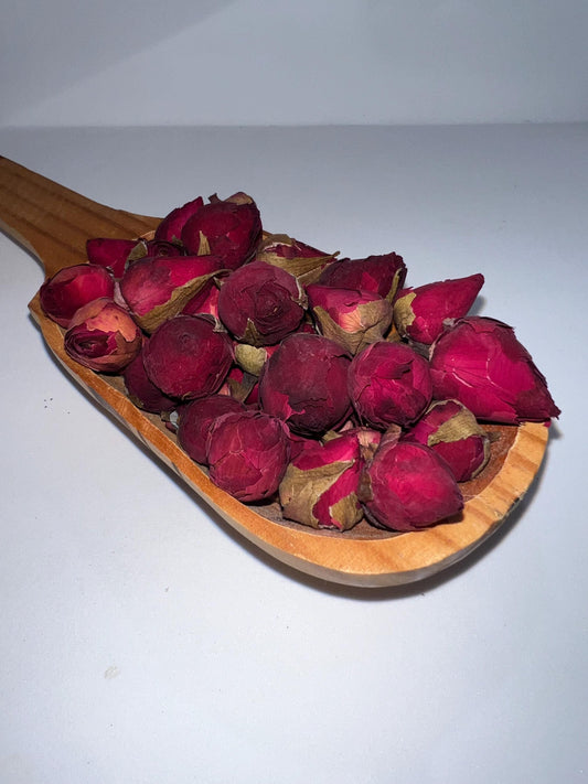 100% Organic Dried Rose Buds