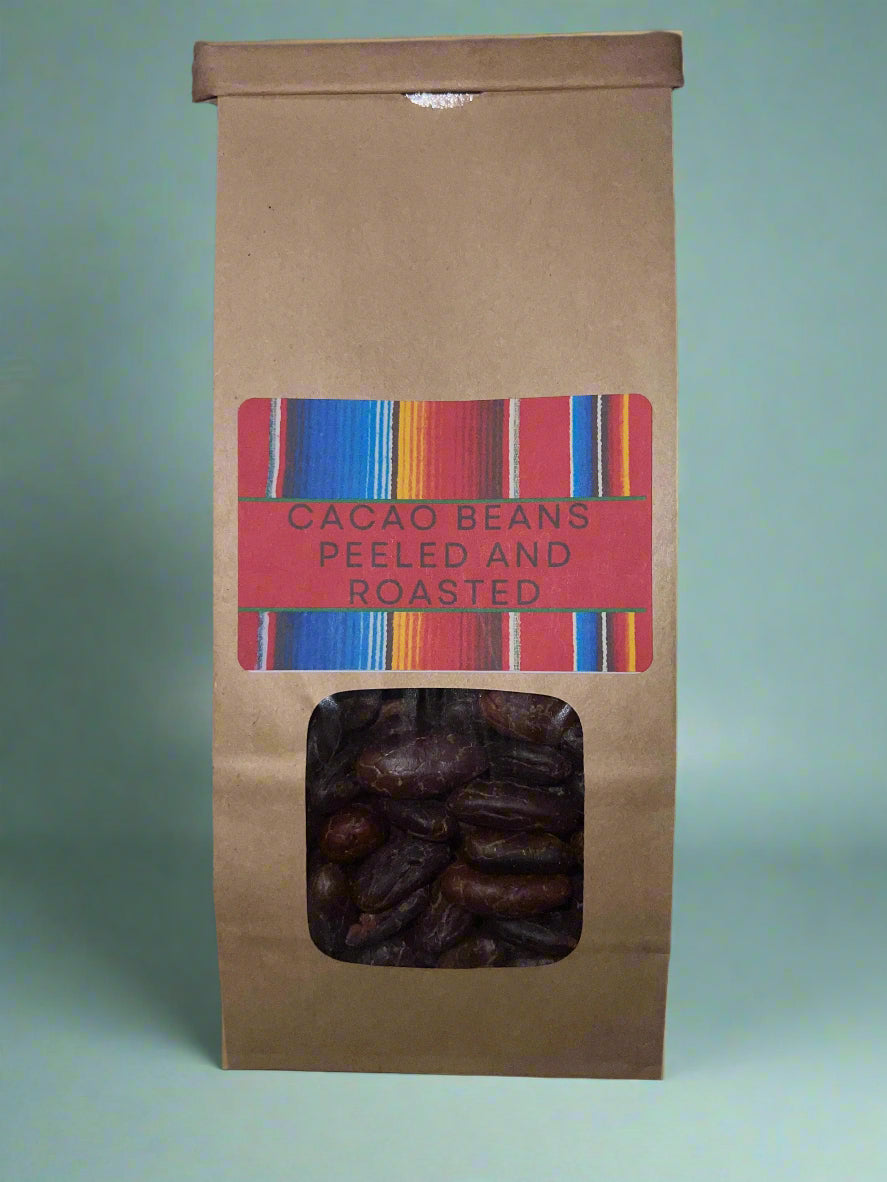100% Organic Cacao Beans Peeled And Roasted